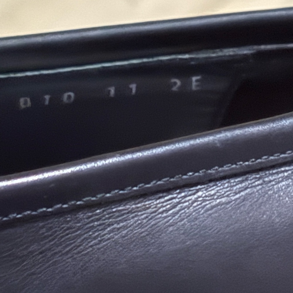 Salvatore Ferragamo Black Leather Slip-On Loafers - Picture 5 of 5